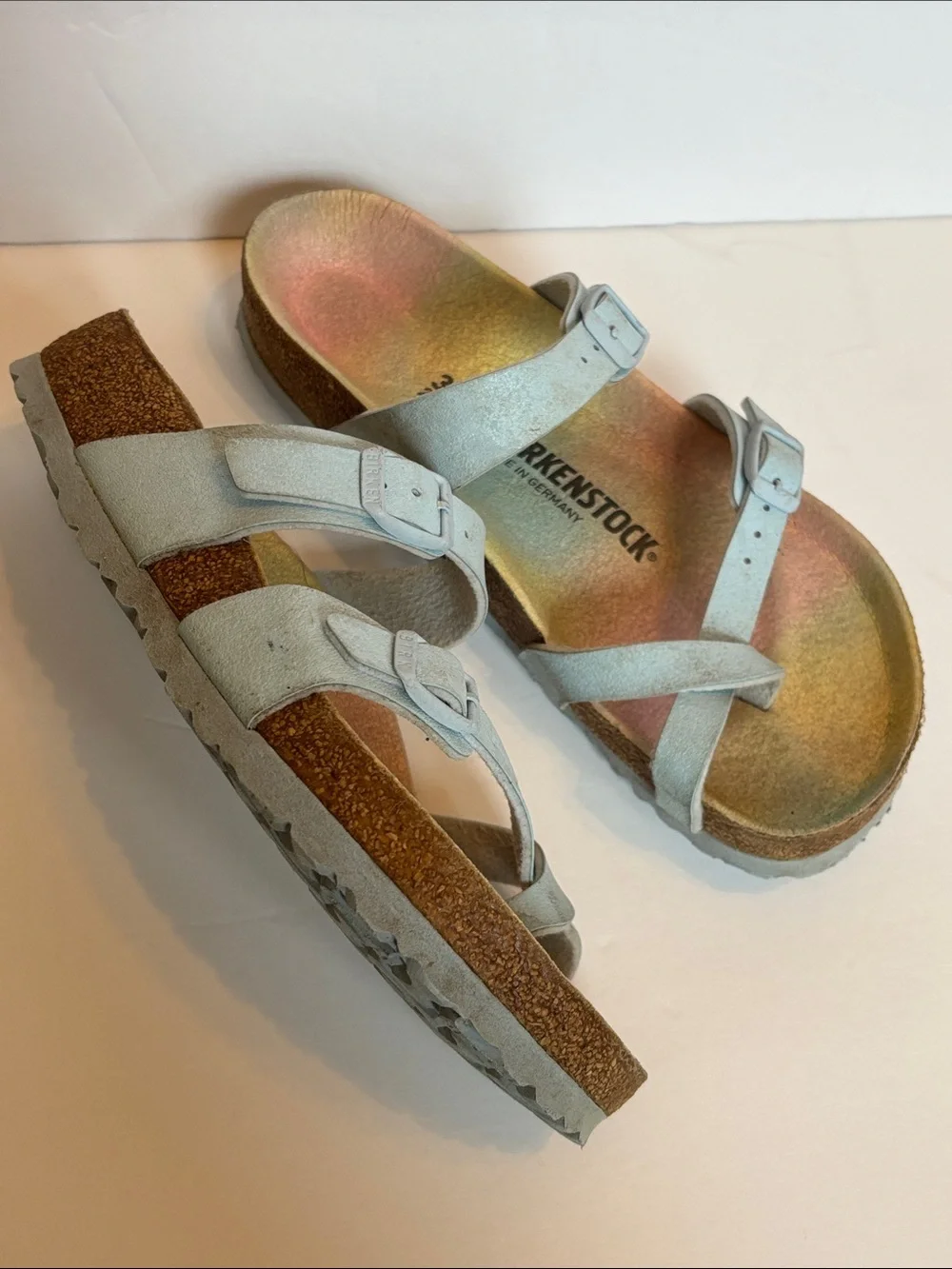Birkenstock Mayari Birkibuc Vegan Sky